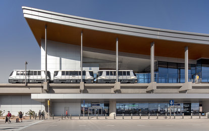 Phoenix Sky Harbor PHX Sky Train Terminals SmithGroup